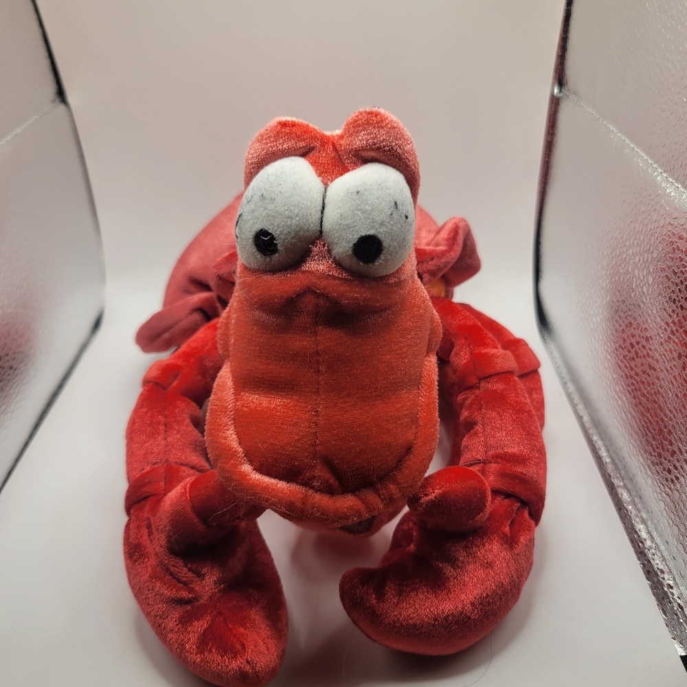 Sebastian Red Plush Lobster Toy From The Little Mermaid